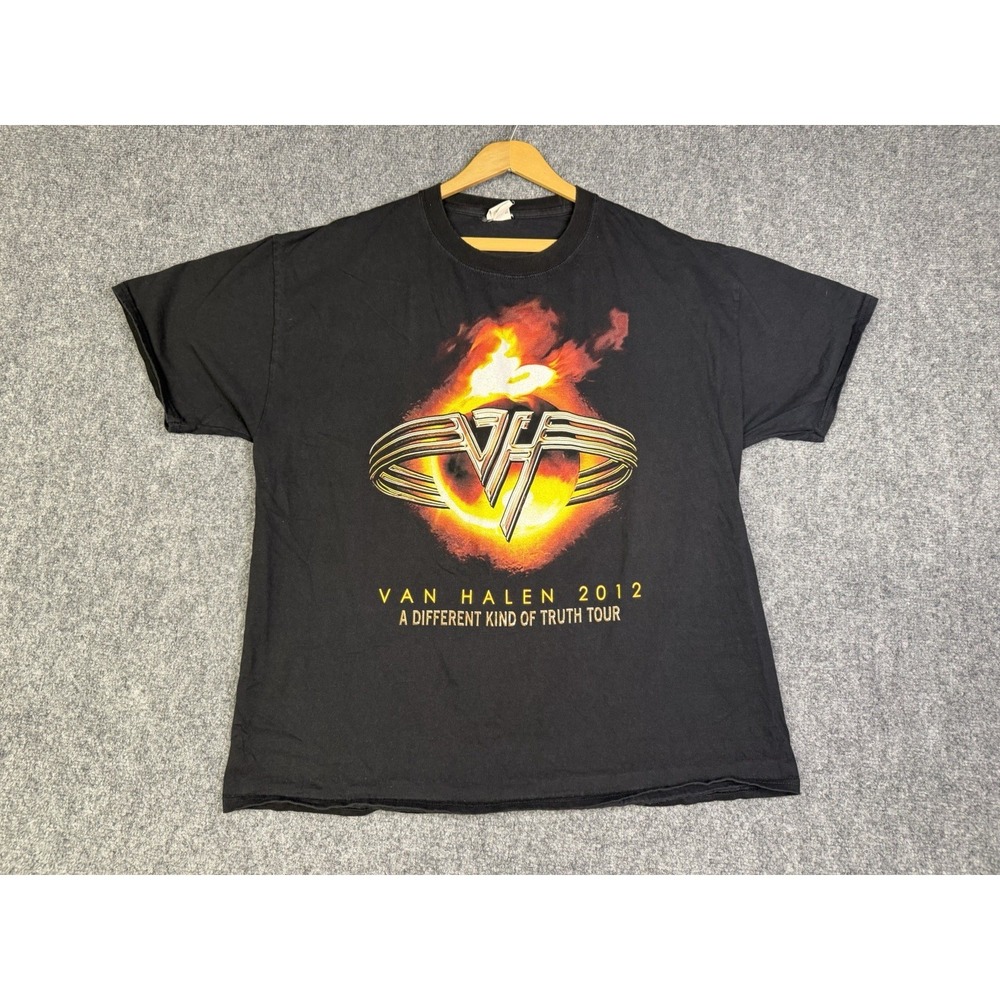Van Halen A Different Kind Of Truth 2012 Tour T-Shirt Size XL